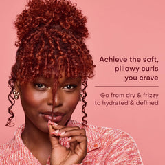 SheaMoisture Define & Shine Styling Gel + Flaxseed Coconut&Hibiscus Hydrates,Holds Your Style All Day Infused With Glycerin,Coconut Oil an Invigorating Sweet Scent ParabenFree Frizz Control Gel 15OZ