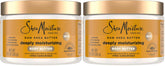 SheaMoisture Deeply Moisturizing Body Butter with Raw Shea Butter, Argan Oil and Pro-Ceramides, Rich Hydration & Healing of Dry Skin, 48H Moisturizing 11.5 oz, (Pack of 2)