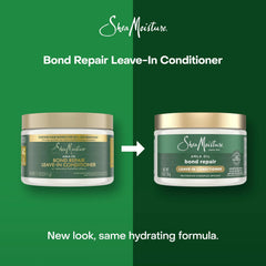 SheaMoisture Bond Repair Leave-In Conditioner Amla Oil Protects Against Damage, Strengthens With Hydroplex Technology For Less Breakage With Restorative HydroPlex Infusion 11FlOz, (Pack of 2)