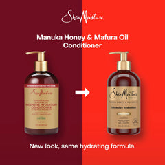 SheaMoisture Intensive Hydration Conditioner Manuka Honey and Mafura Oil for Dry, Damaged Hair Deep Moisturizing Conditioner 13 oz